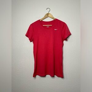 Nike Pink Dri-Fit Tee Shirt Size Medium